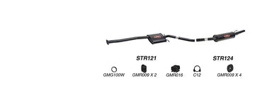 Redback Exhaust System for Holden Commodore (09/1997 - 08/2004), Statesman (06/1999 - 07/2004), Caprice (06/1999 - 07/2004) - Brixton 4x4 - Buy Online Now!